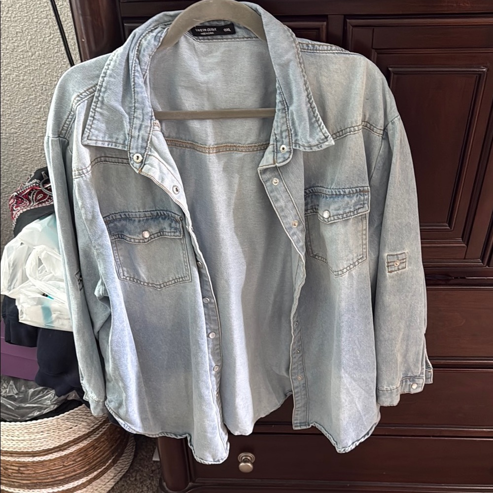 Light Blue Denim Shirt